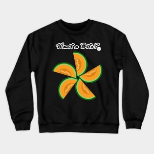 Cantaloupe Melon Crewneck Sweatshirt